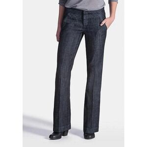 Denim Trousers Maurices Women's Size 5 /6 Reg Blue Bootcut Dress Pants Career